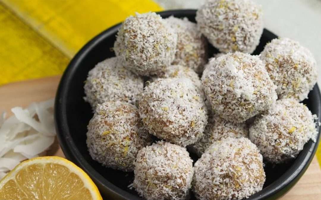 Lemon and Coconut Bliss Balls
