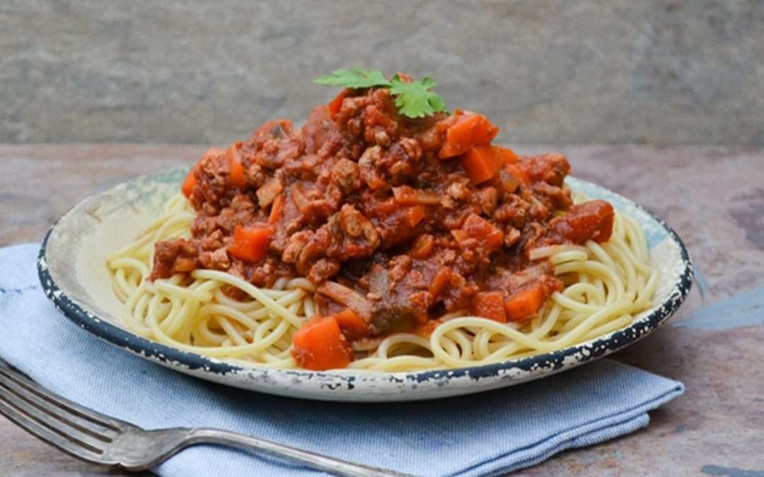 Vegan Lentil Spaghetti Bolognaise